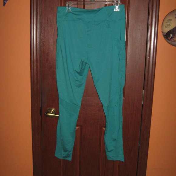 NEW LOTUS LEGGINGS  TURQUOISE - Picture 2 of 3